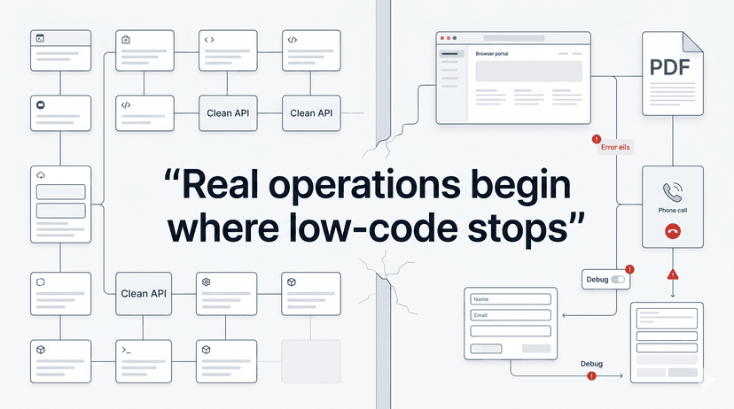 The End of Low-Code: Why we rebuilt automation from scratch